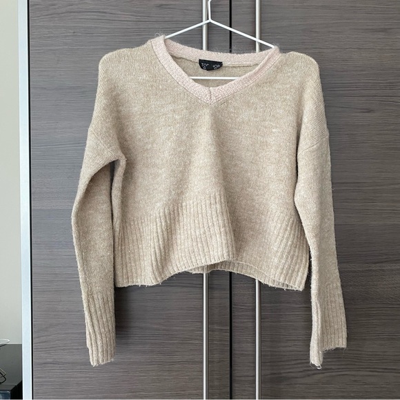 Topshop V neck Sweater - Picture 1 of 4